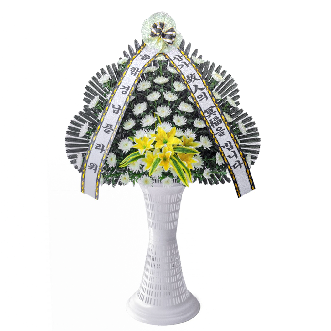 [근조화환]근조 오브제 1단