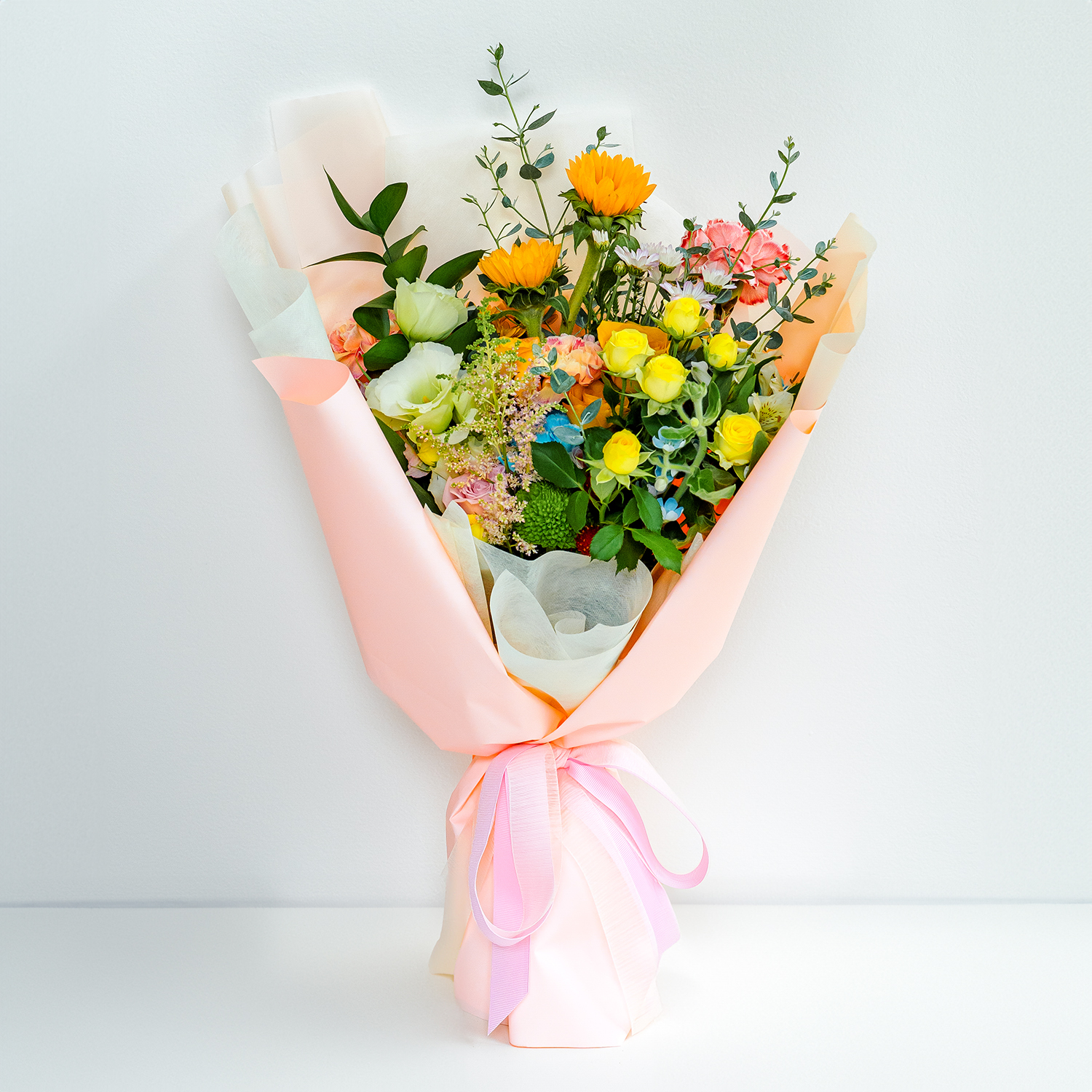 [꽃다발] 핑크 시즌 꽃다발